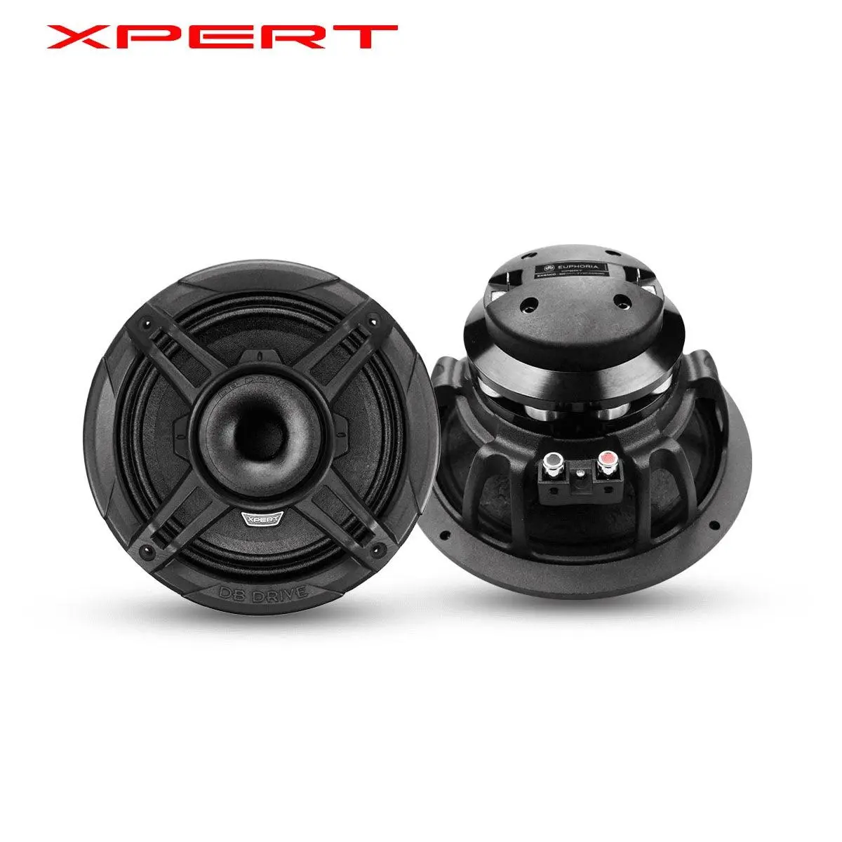 Xpert Euphoria 8" Motorcycle Loud Speakers 900 Watts (Ex8ncd) 1