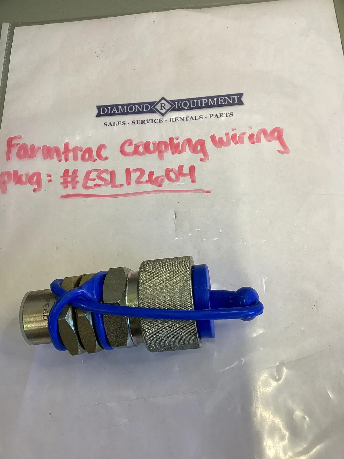 Farmtrac Coupling Wiring Plug: #Esl12604 1
