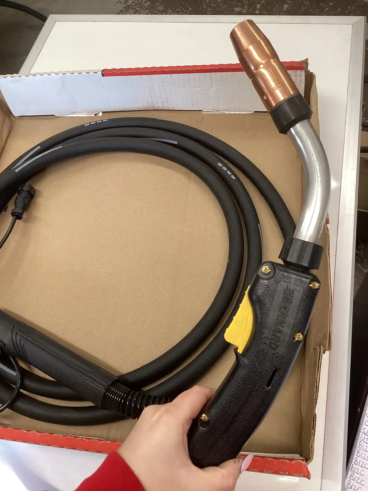Bernard 400A Btb Mig Gun 15’ (4.57M), (1.2Mm) Industrial Mig Gun: #Q4015ae9emc 1