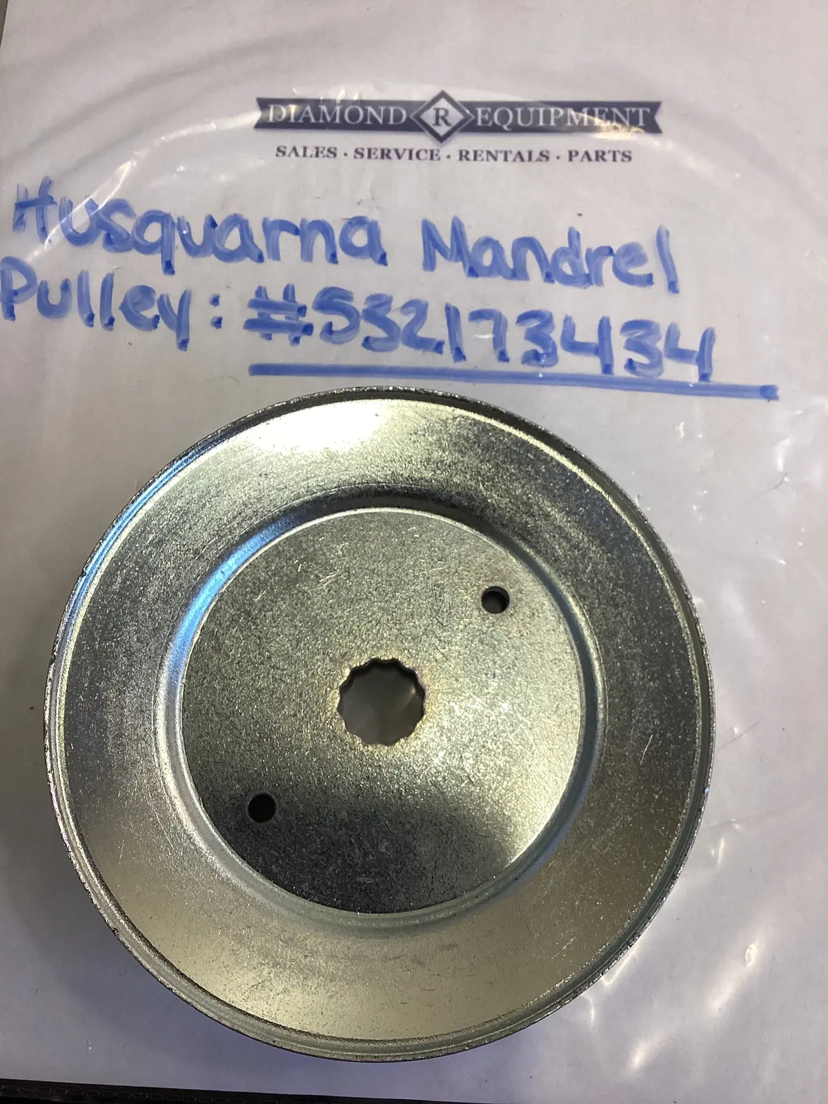 Husqvarna Mandrel Pulley: #532173434 1