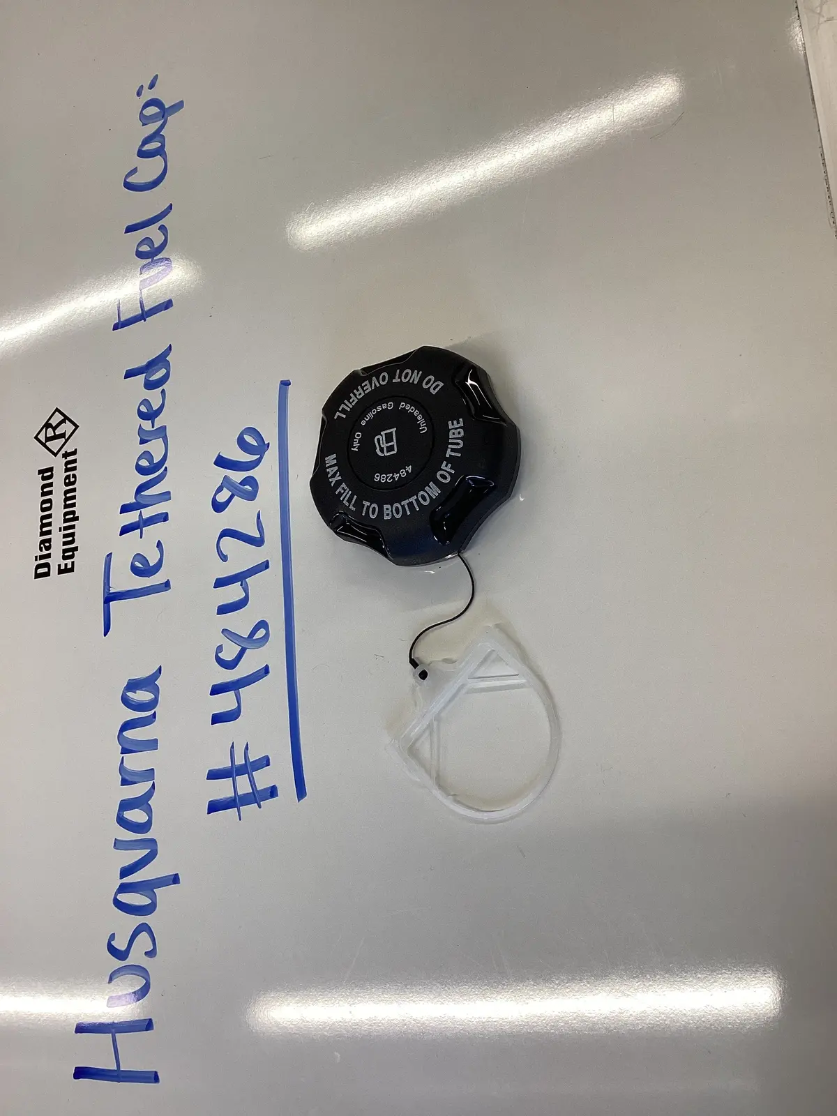 Husqvarna Tethered Fuel Cap: #484286 1