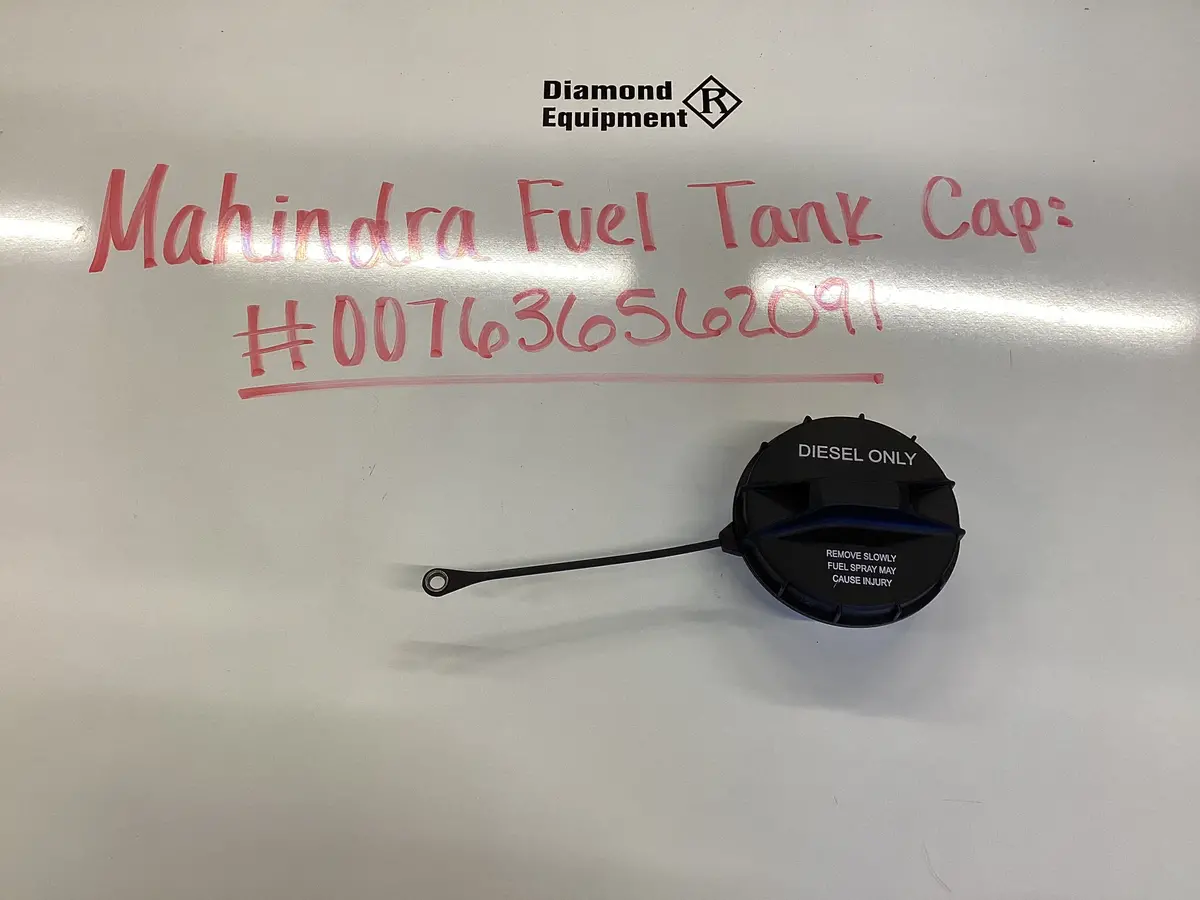 Mahindra Fuel Tank Cap: #007636562D91 1
