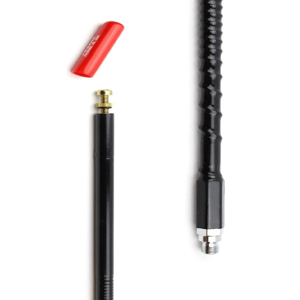 Firestik Tuneable Tip Fiberglass Antenna 4' Black (Fs4b) 1