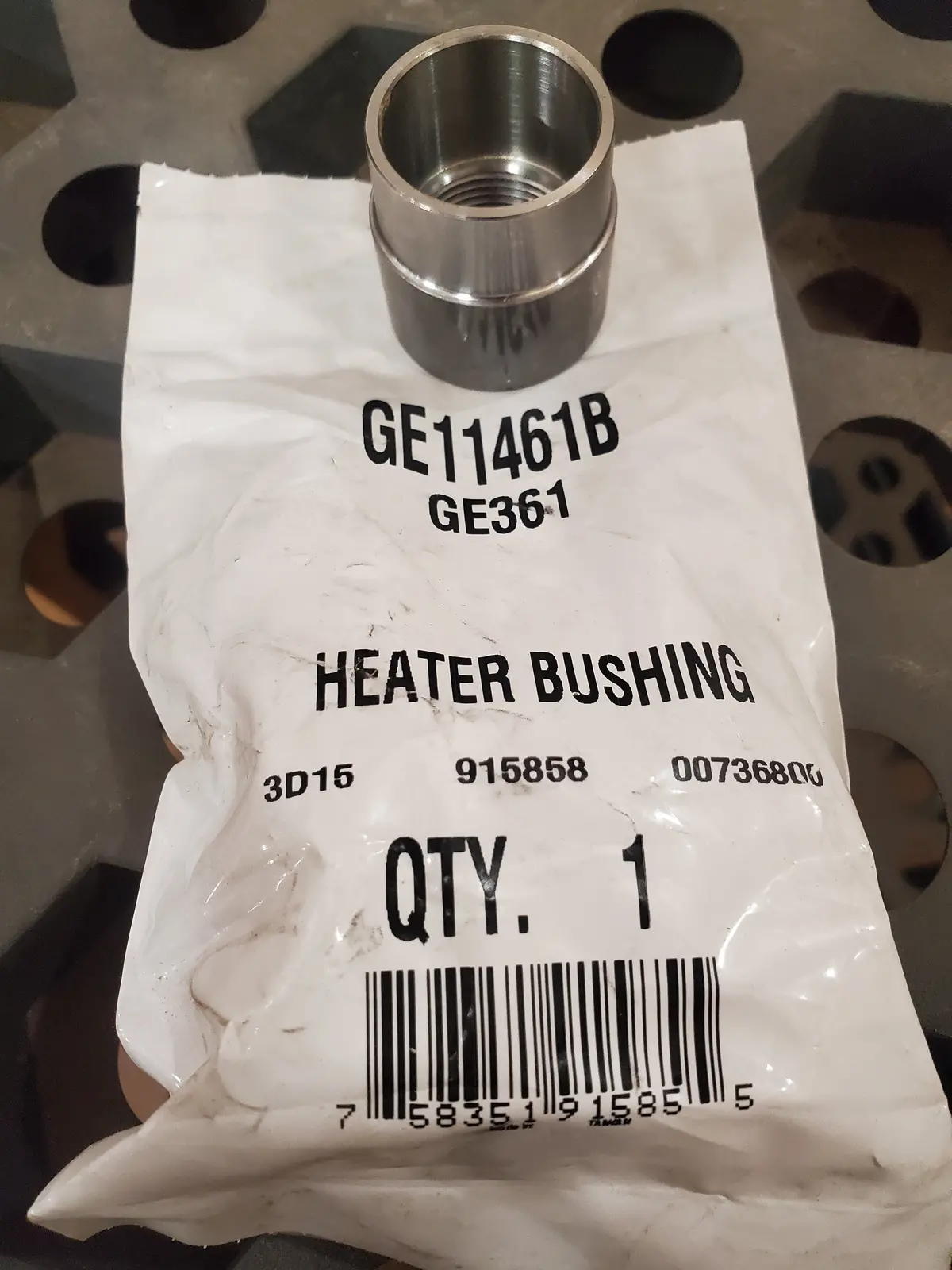 Adaptor, Heater Bushing Ge11461b 1