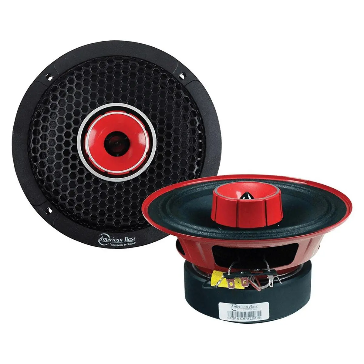 American Bass Godfather 240 Watt 6.5" Midrange Sold Individually (Gf65mr) 1