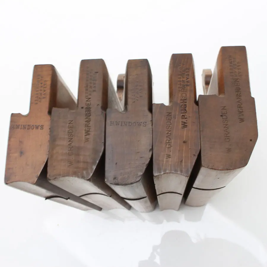 5X Gleave Hollow And Round Planes (Beech) 1