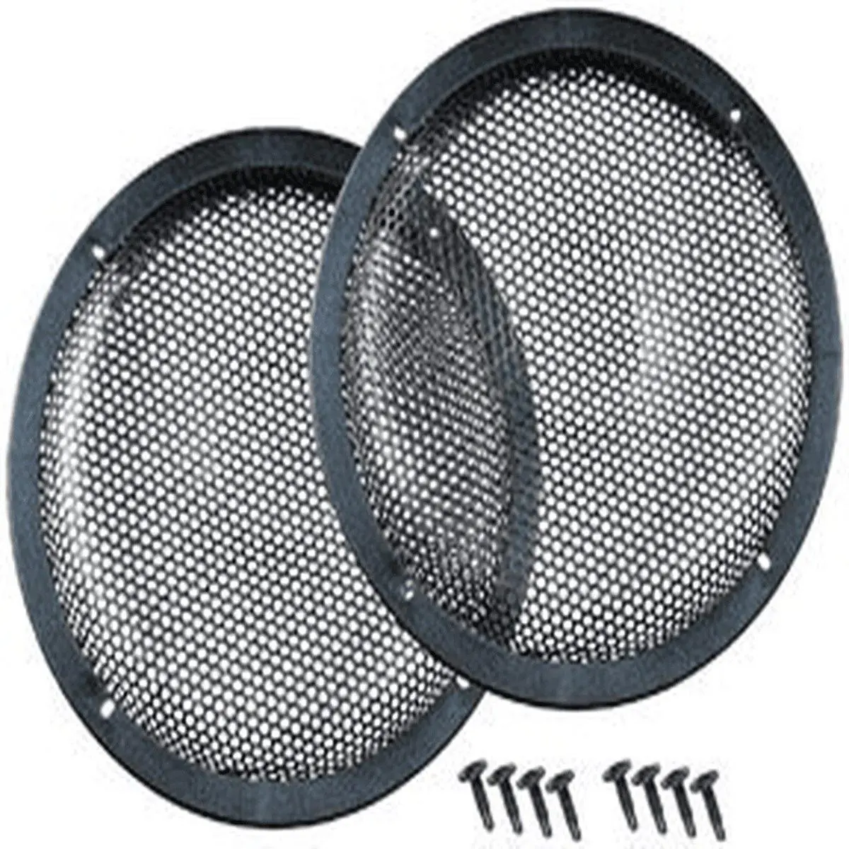 Qpower 12" Subwoofer Grill-Pair (Grill12deluxe) 1