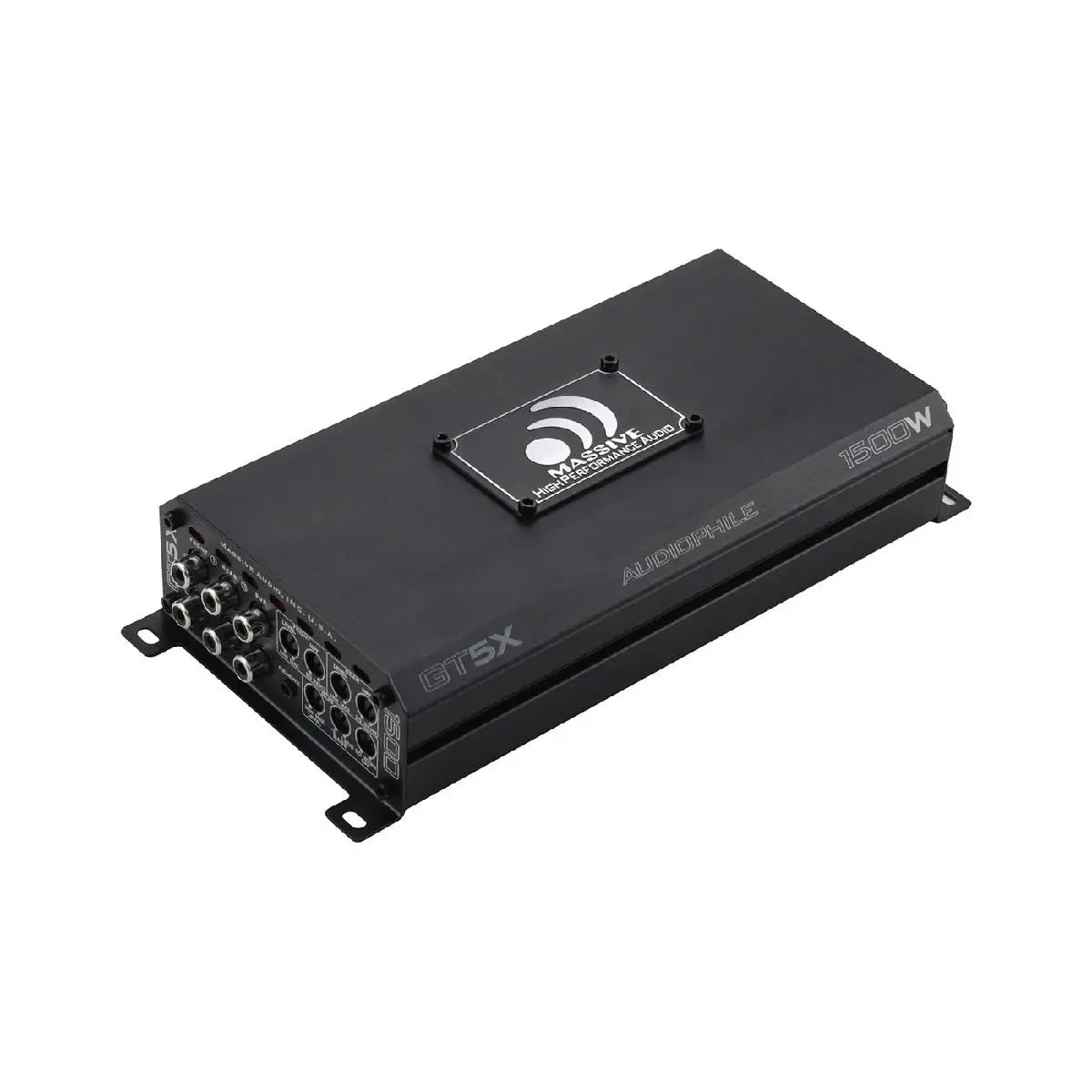 Massive Audio Super Compact 120 Watt X 4 @ 2 Ohm + 510 X 1 @ 1 Ohm Amplifier (Gt5x) 1