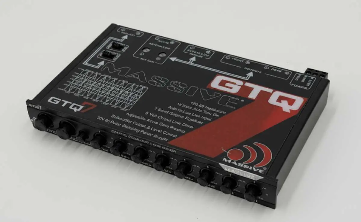 Massive Audio 7 Band Eq With 8 Volt Line Driver (Gtq7) 1