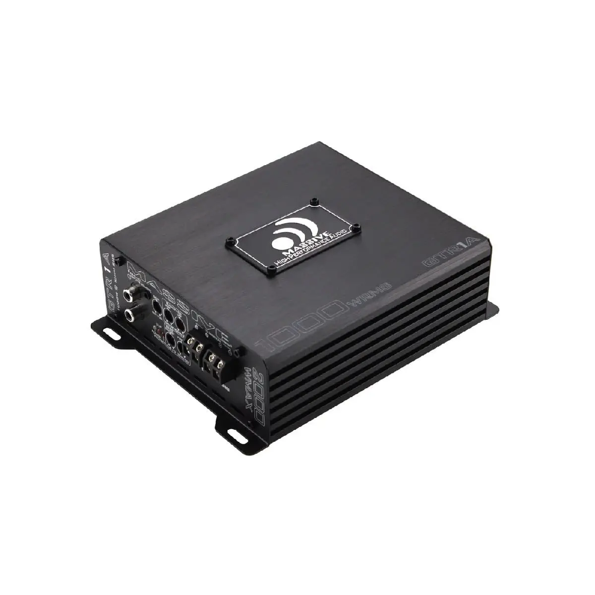 Massive Audio Super Compact 1060 Watt Rms X 1 @ 1 Ohm Amplifier (Gtr1a) 1