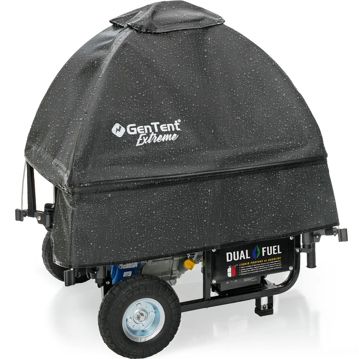 Gentent Gtopfuaebk Extreme Black Cover Universal Kit For Open Frame Generator 1