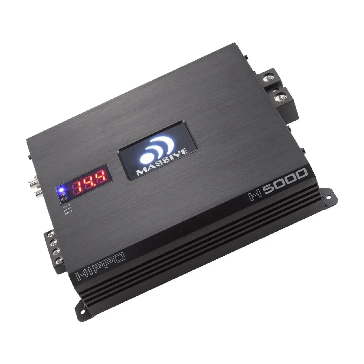 Massive Audio Hippo 5000 Watt Rms @ 1 Ohm Mono Block Amplifier (H5000) 1