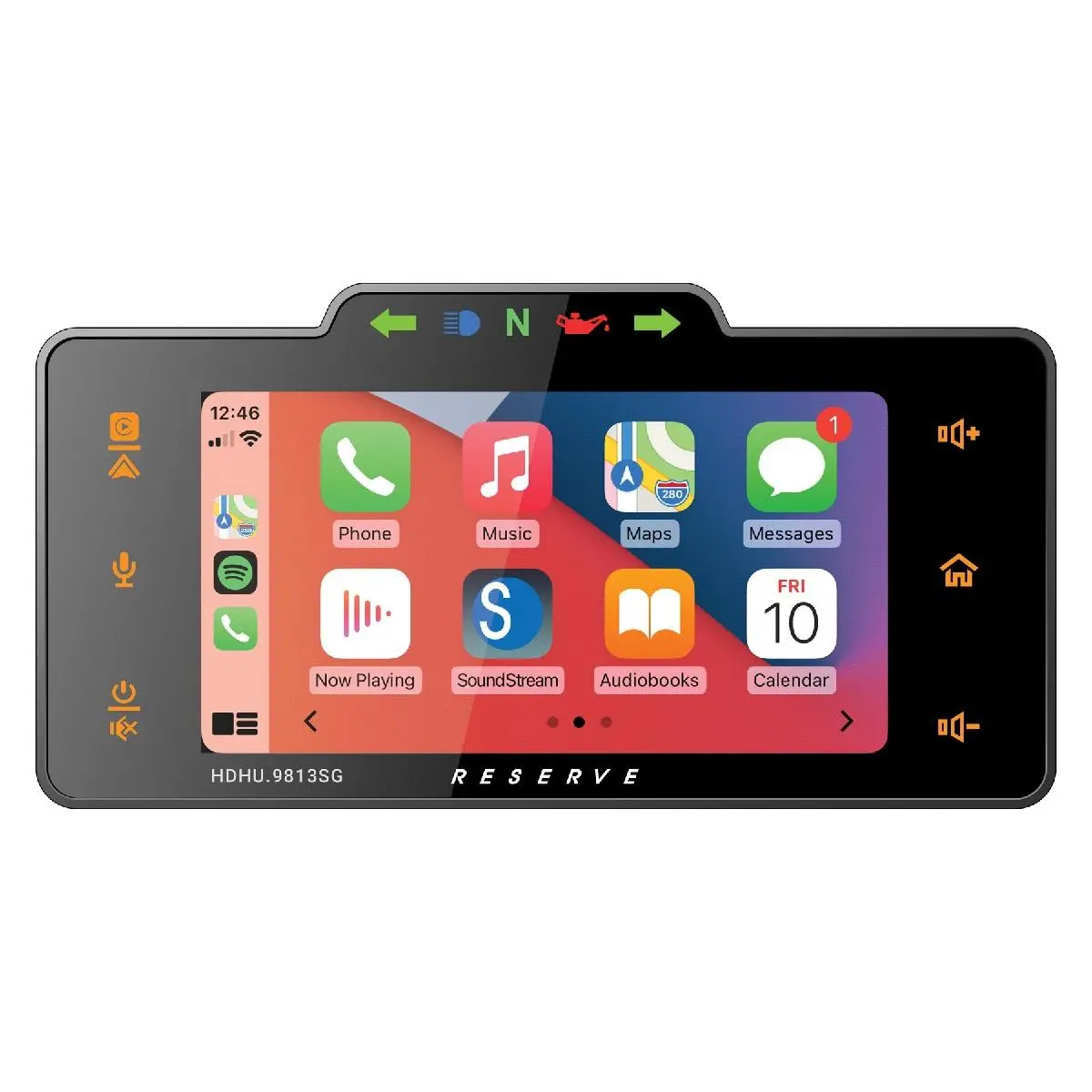 Soundstream Reserve Plug-N-Play Harley Davidson 98-13 Street Glide Receiver With Apple Carplay And Android Auto (Hdhu.9813Sg) 1