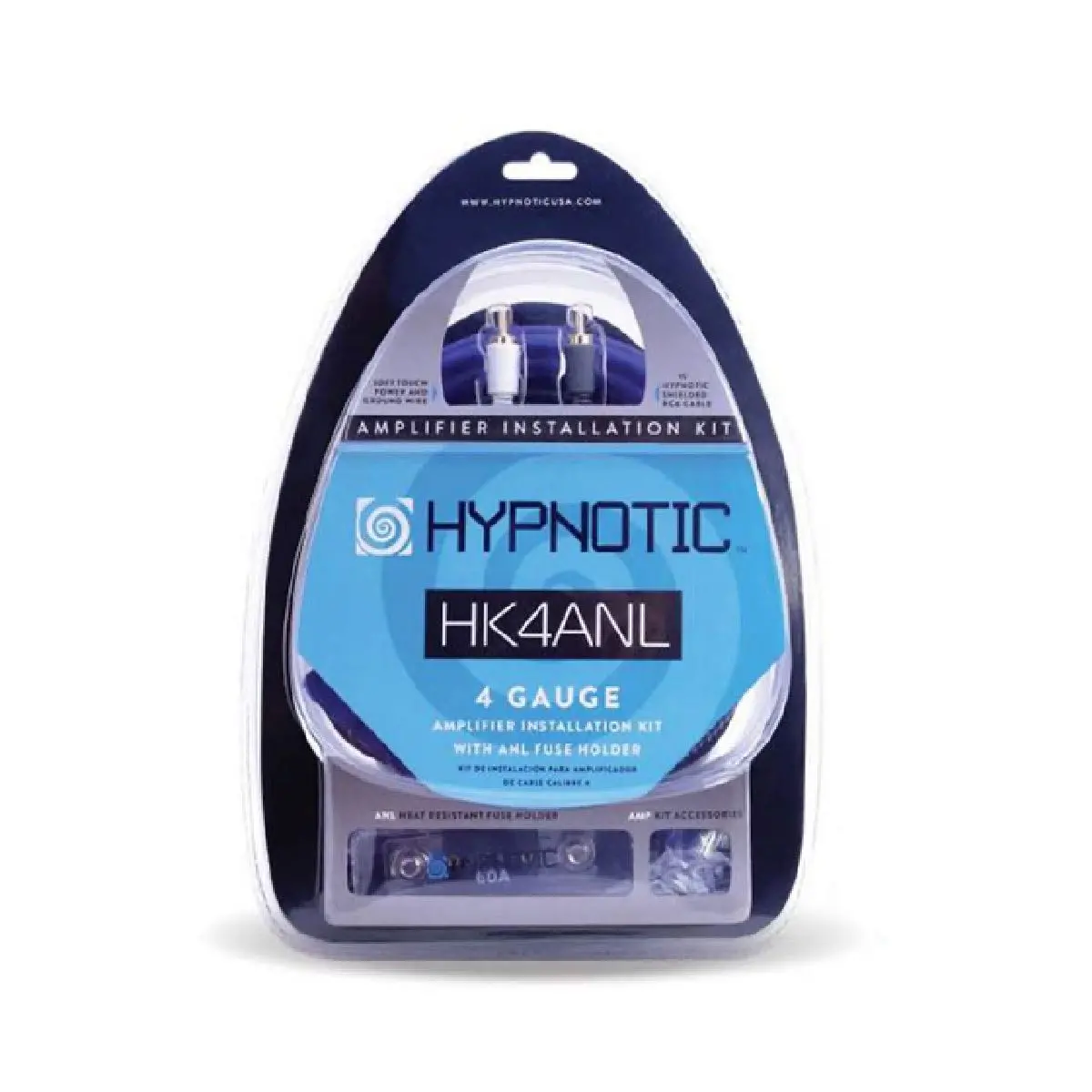 Hyptnotic 4 Gauge Amp Kit Anl Fuse (Hk4anl) 1