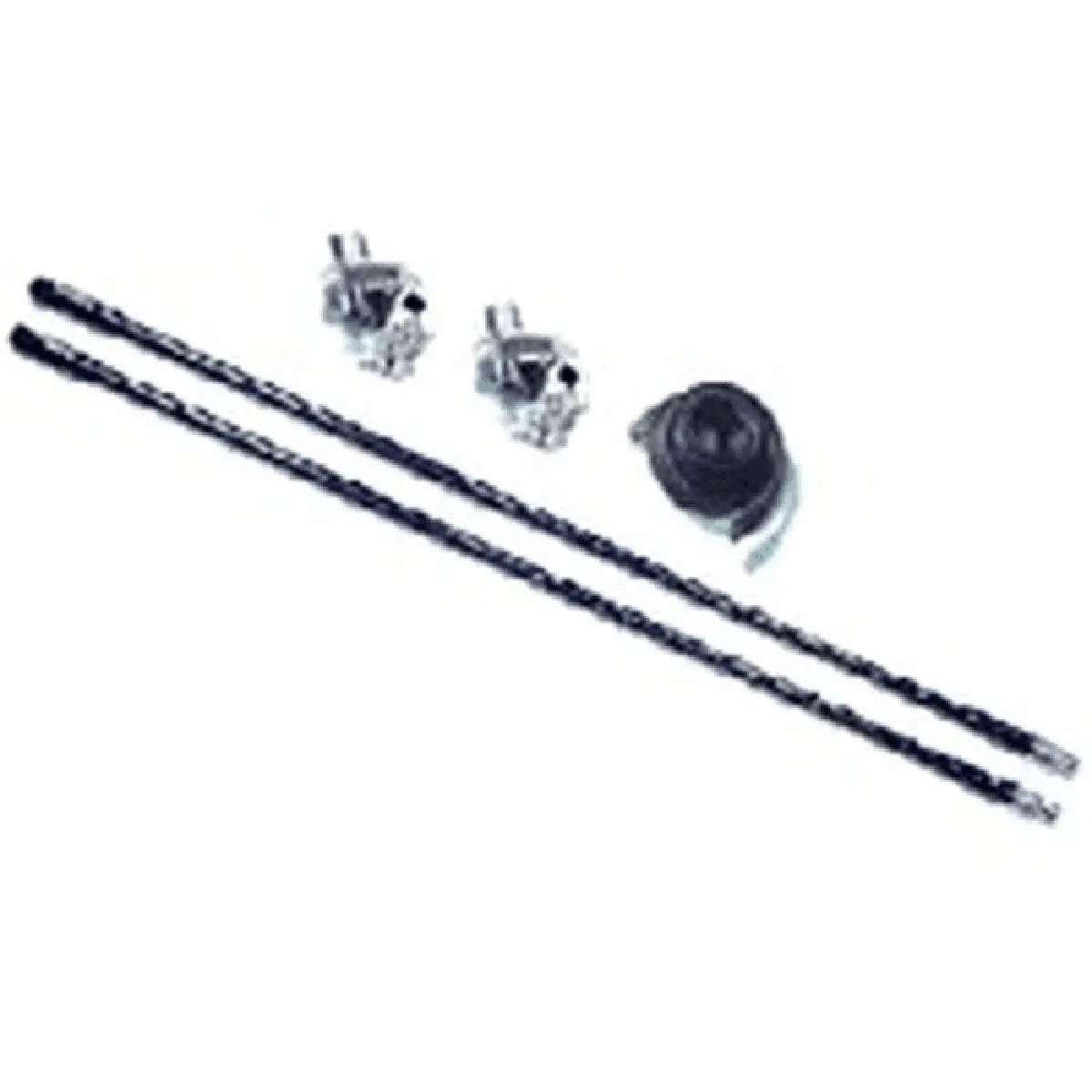 Procomm Twin Cb Antenna Kit 3' Black (Hsd995-3B) 1