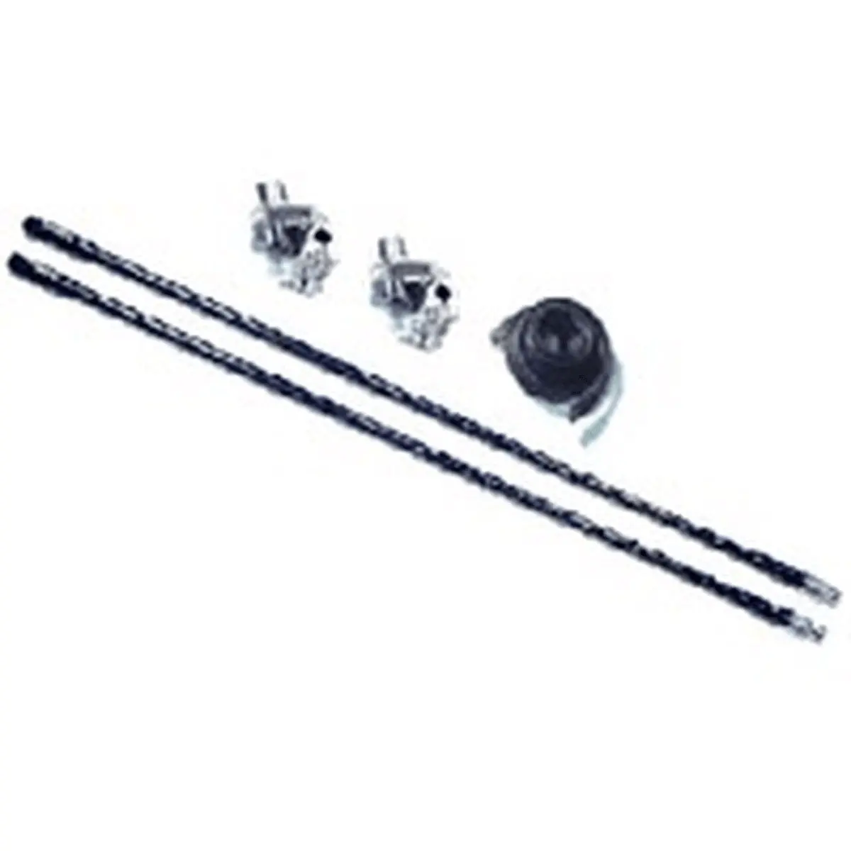 Procomm Twin Cb Antenna Kit 4' White (Hsd995-4W) 1