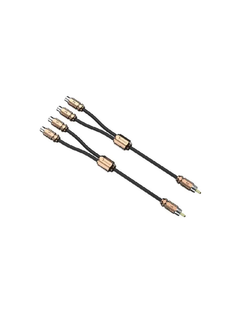 Diamond Audio 1 Male To 2 Female Rca Splitter (Hx2f) 1