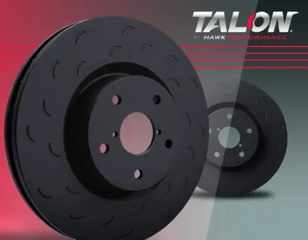 Hawk Talon Slotted Rotors Honda S2000 Rear Pair 1