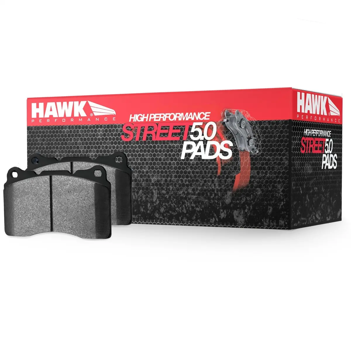 Hawk Hb611b.490 Wilwood 7912 Hps 5.0 Brake Pads 1