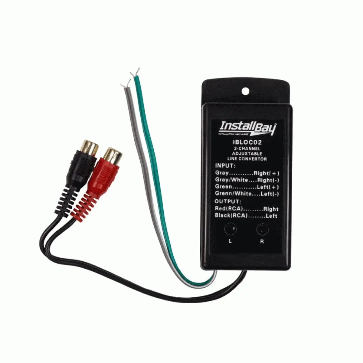Install Bay 2 Channel 80 Watt High/Low Converter (Ibloc02) 1