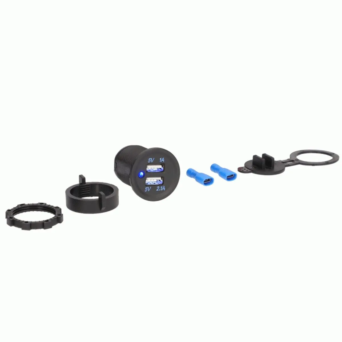 Install Bay Dual Usb Power Socket (Ibr57) 1