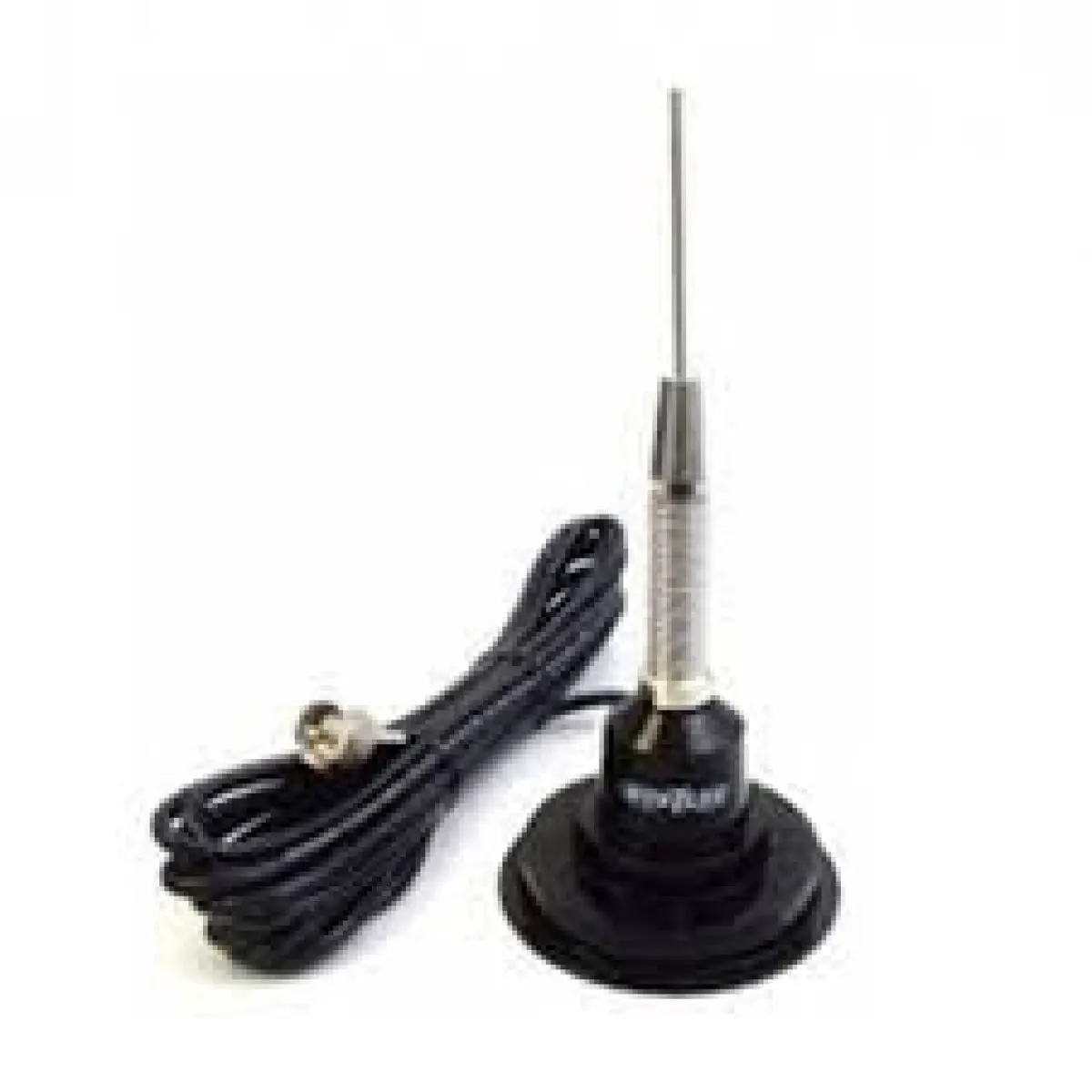 Hustler Magnetic Mount Cb Antenna With Spring (Ic100sb) 1