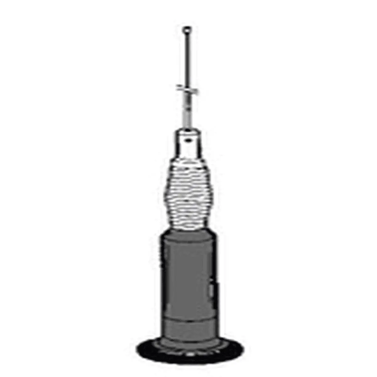 Hustler Roof Mount Cb Antenna White (Ic20w) 1