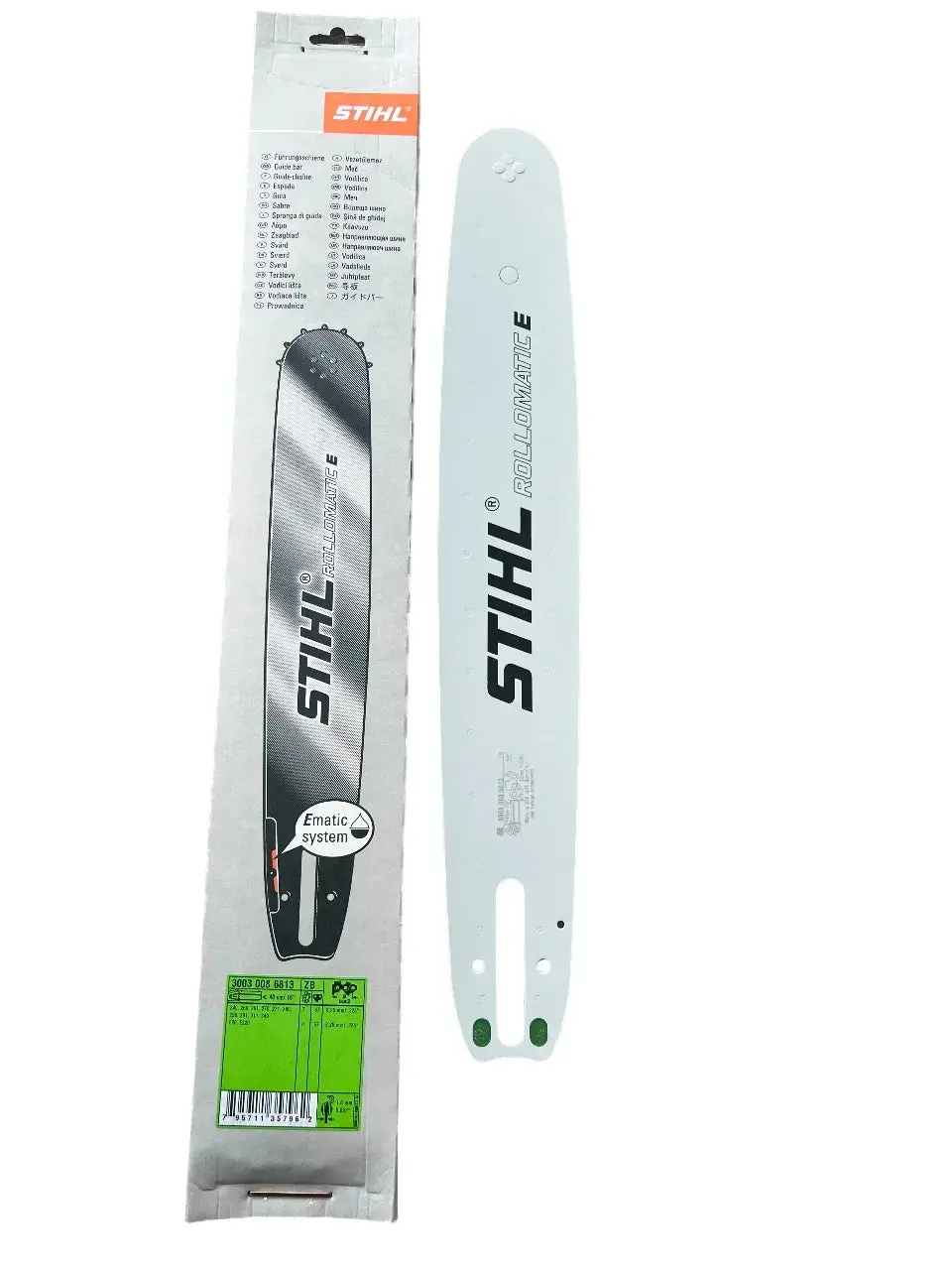 Stihl 16" .063" .325" Rollomatic Chainsaw Guide Bar, 30030086813 1