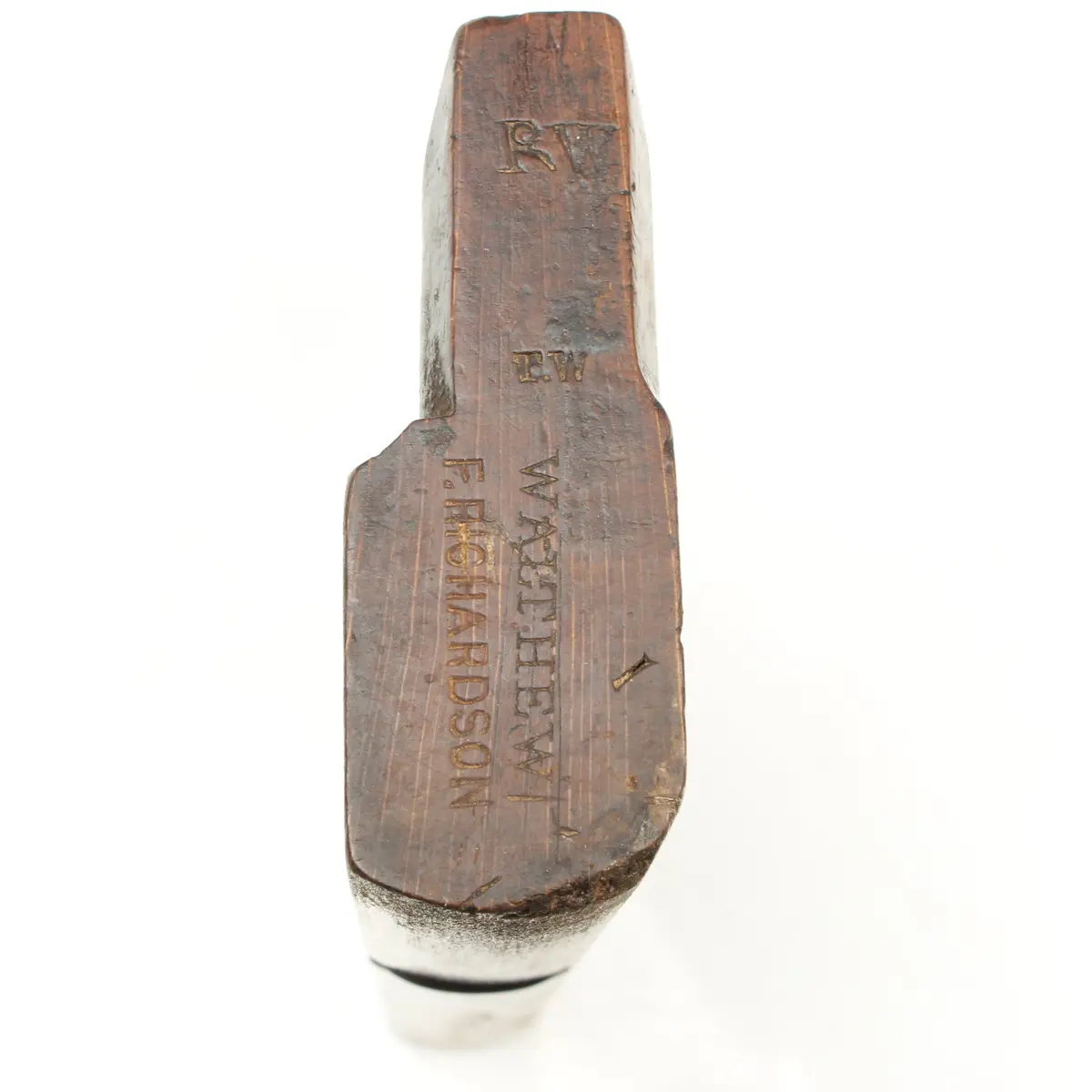 Early Wooden Round Plane (Beech) 1