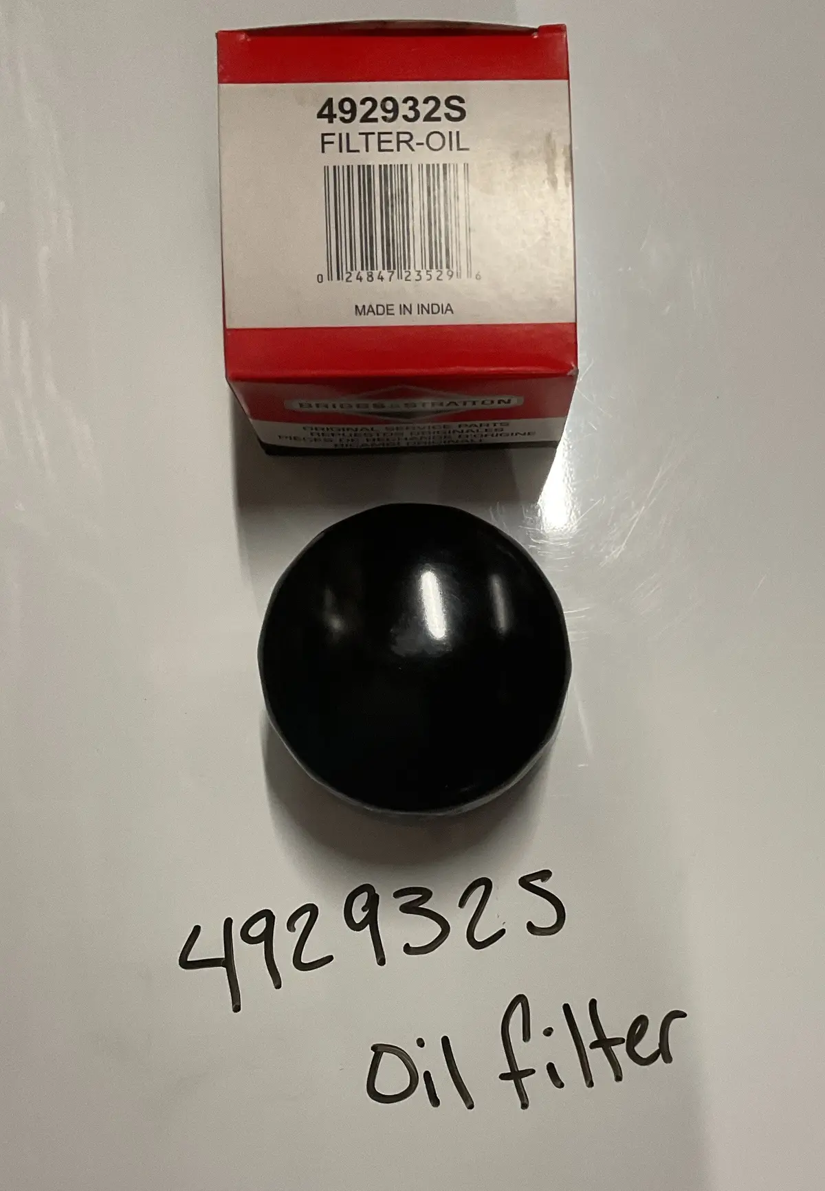 Briggs & Stratton Oil Filter, 492932S 1