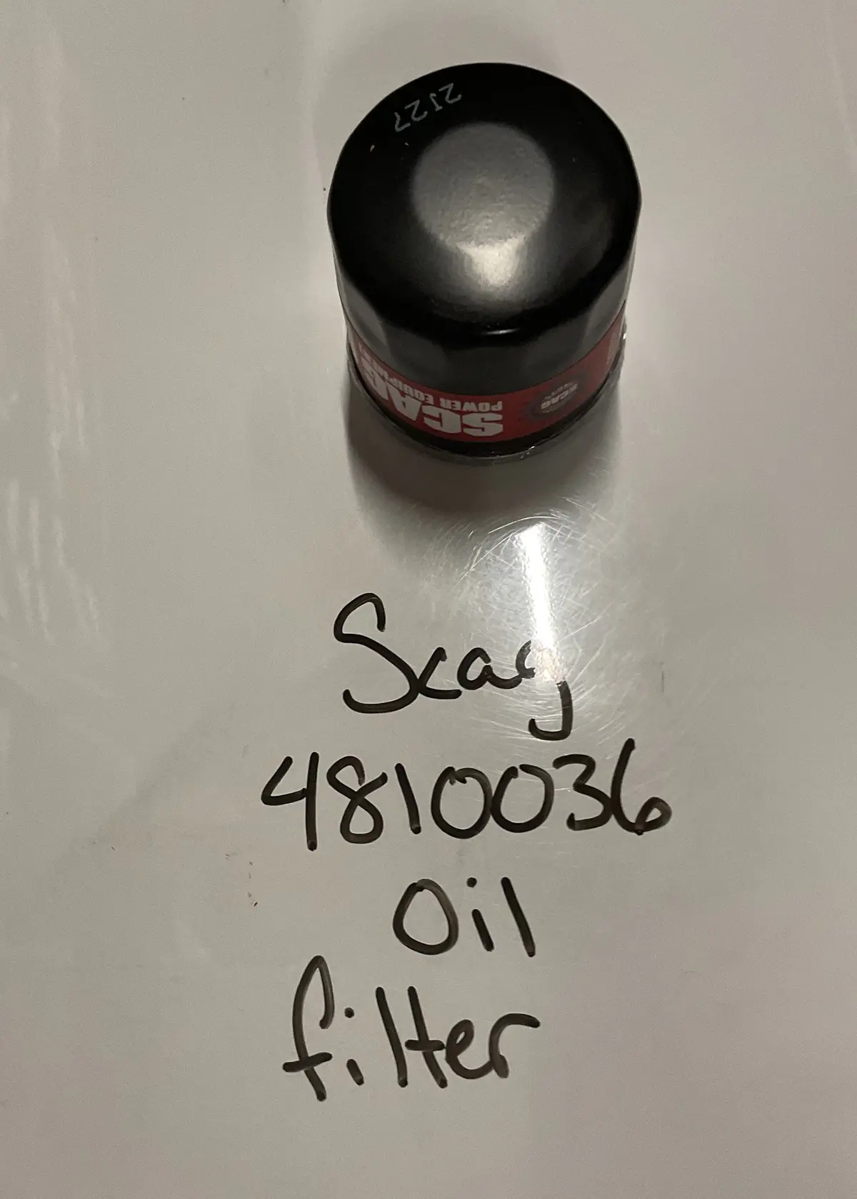 Scag Oil Filter, 4810036 1