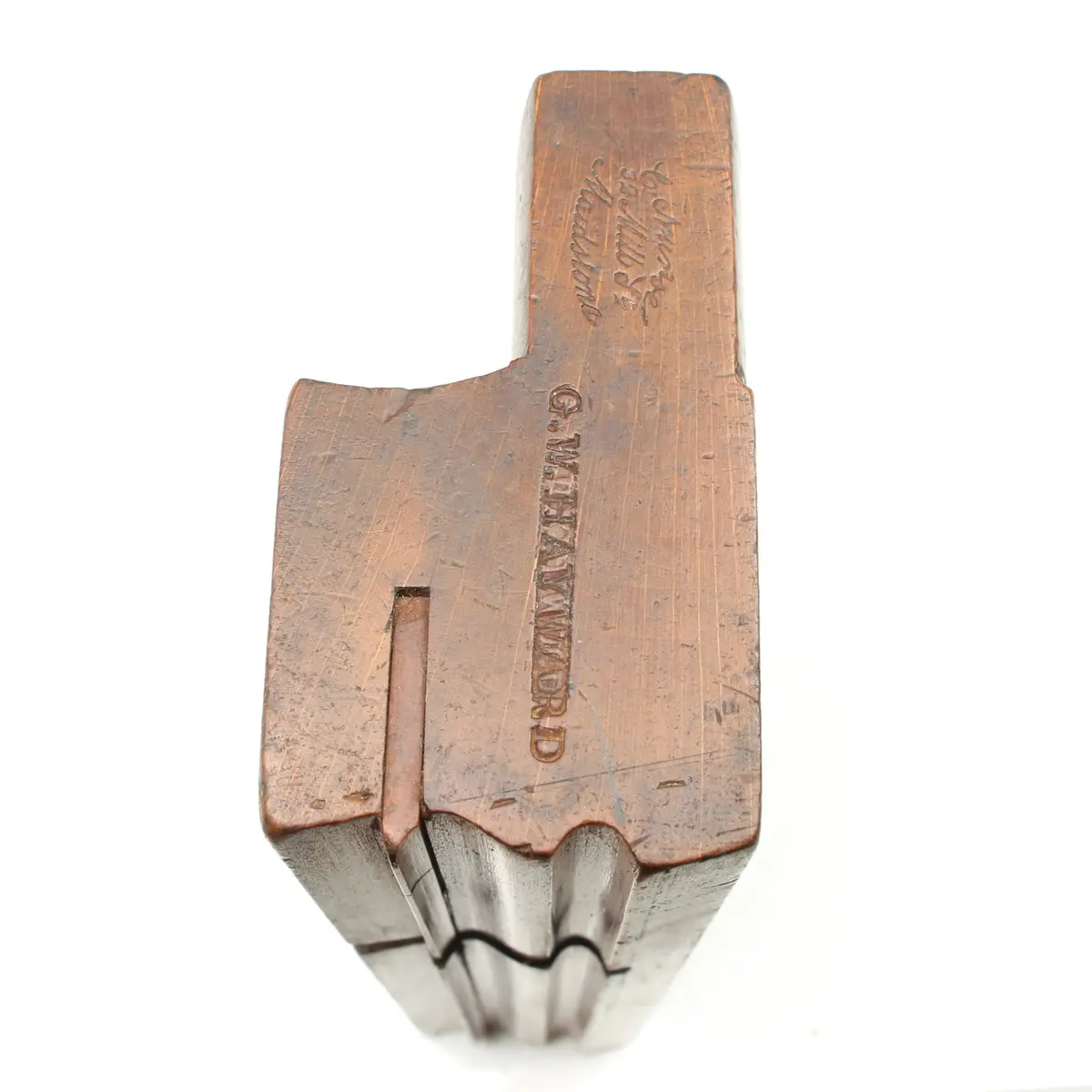 Sold - Nurse (Maidstone) Grecian Ogee Wooden Plane (Beech) 1