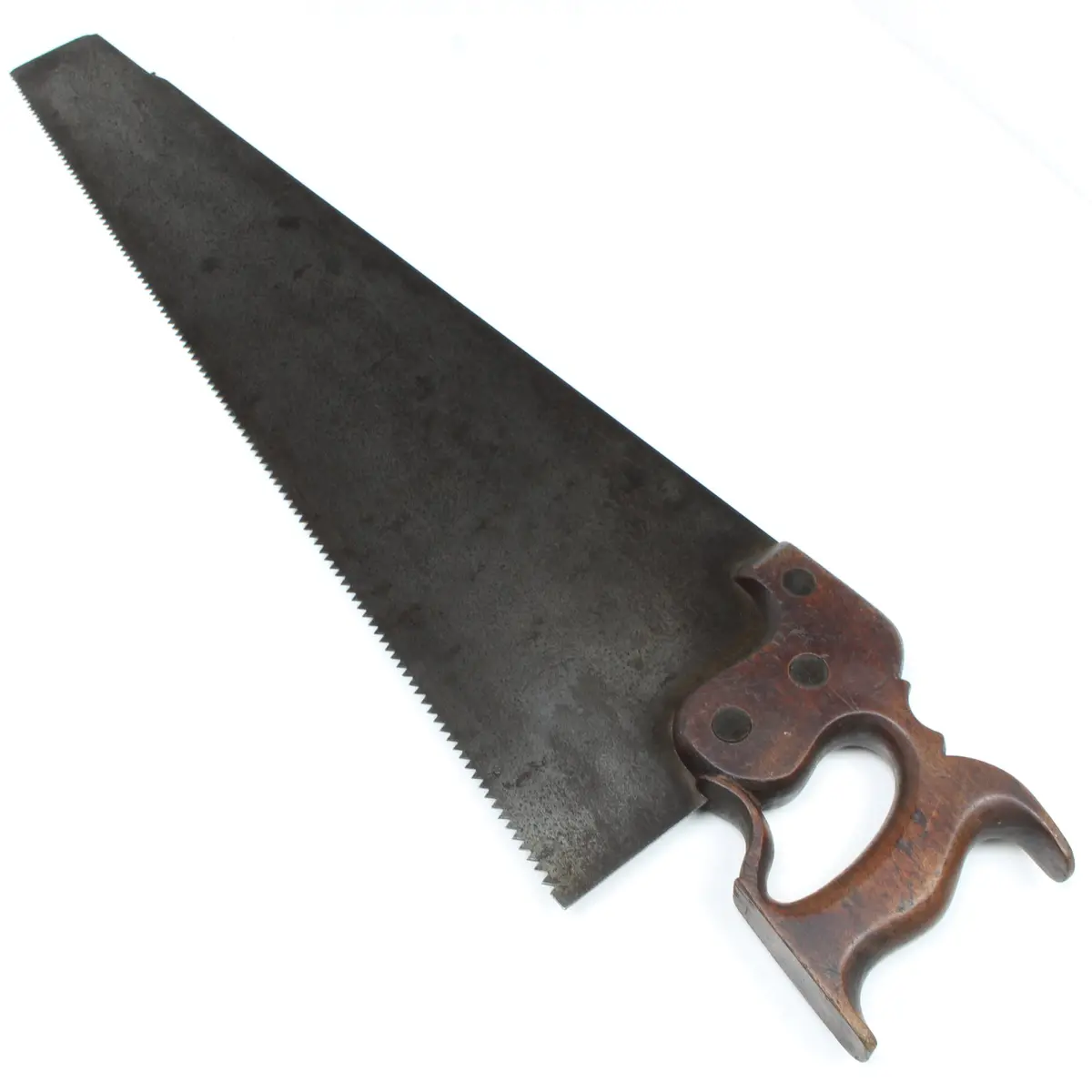 Sold - Old James Gregg Hand Saw - 24” (Beech) 1