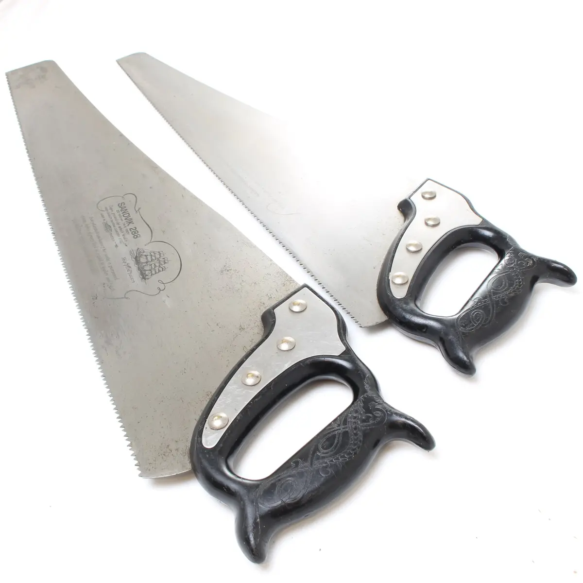 2X Sandvik Hand Saws – 22", 26” 1