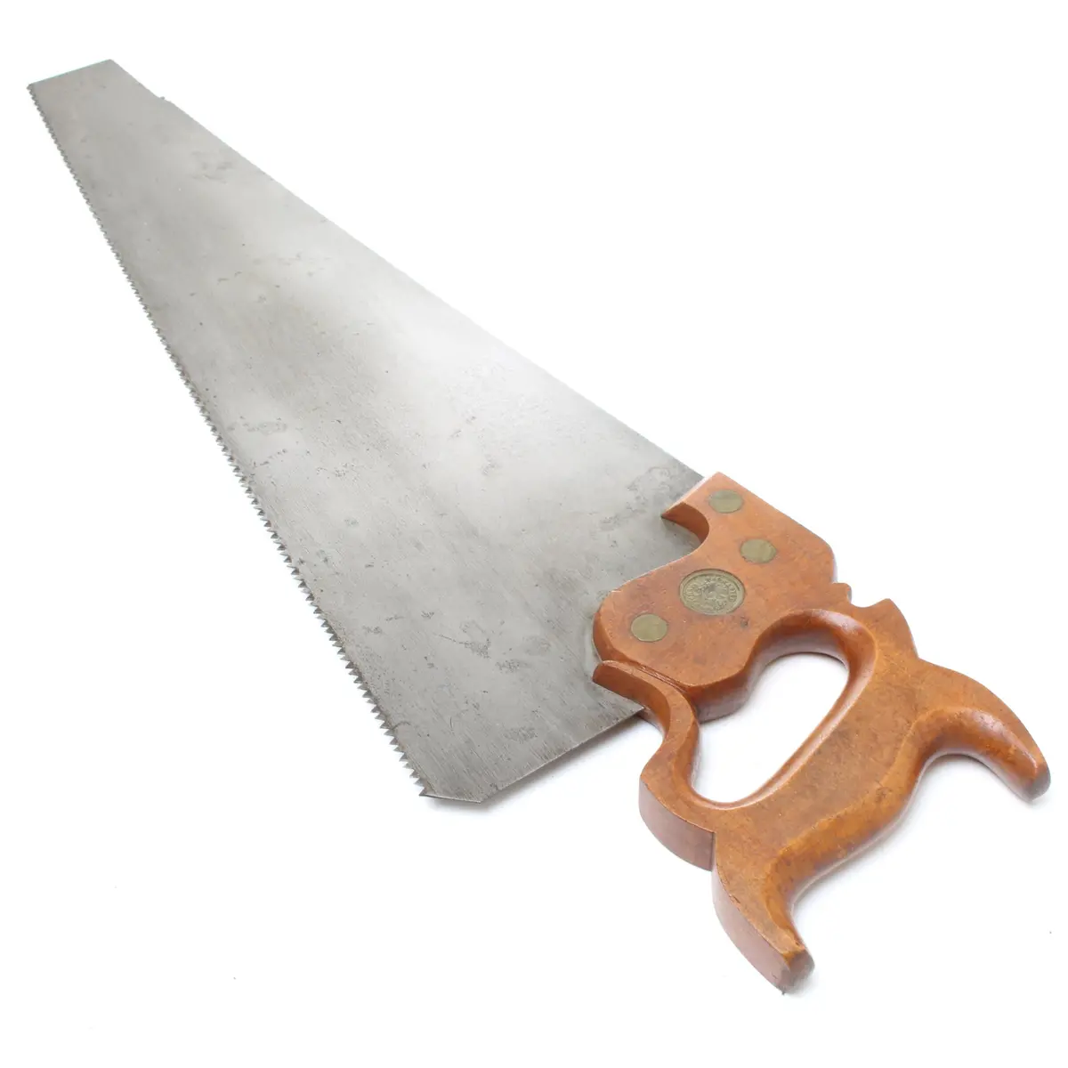 Sold - Old Moses Eadon Hand Saw - 26”- 7Tpi (Beech) 1