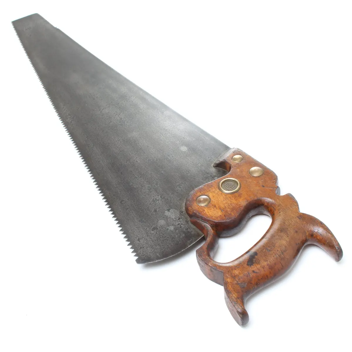 Sold - Disston Philadelphia Hand Saw - 26”- 5 1/2Tpi (Beech) 1