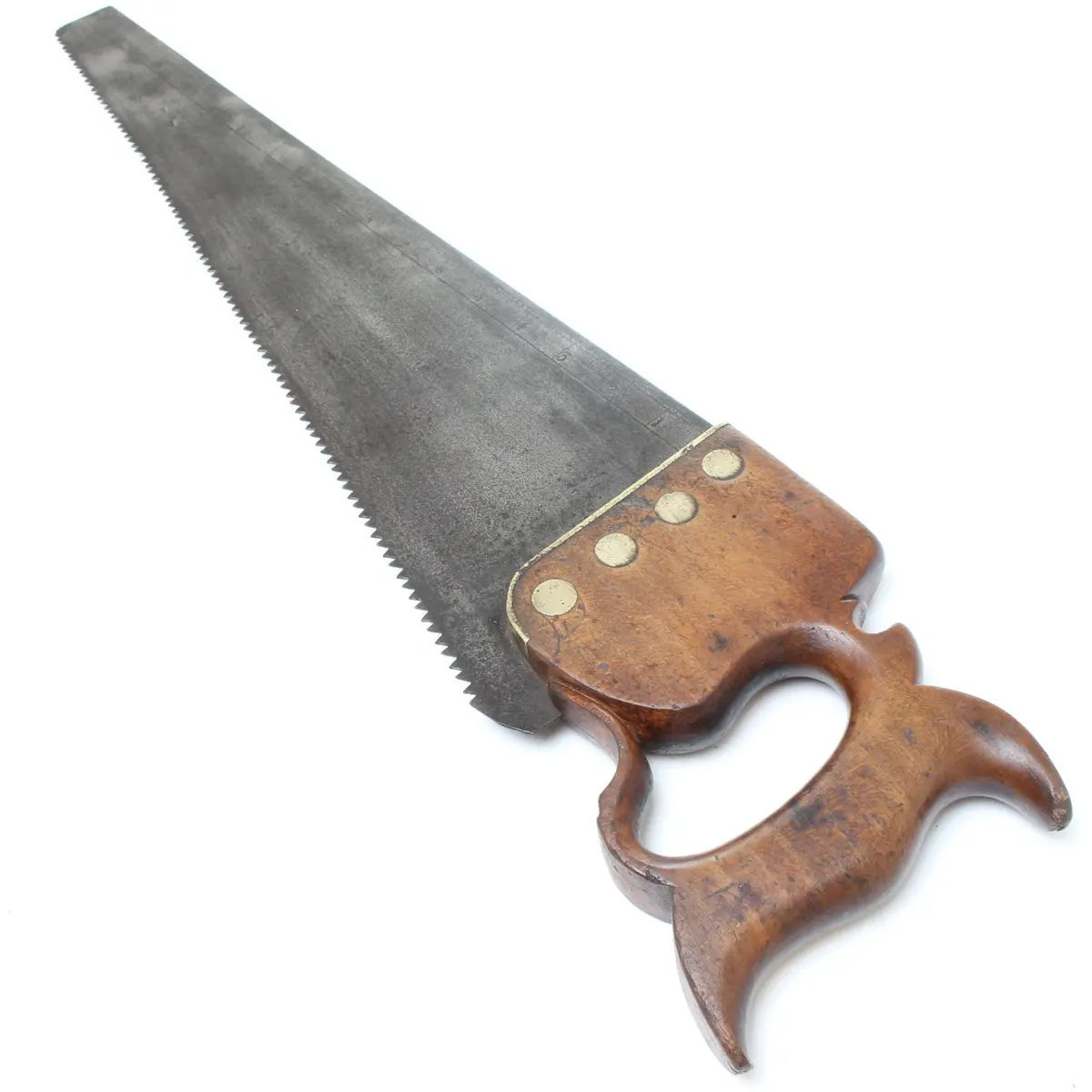 Old W Webster Saw - 20”- 6Tpi (Collectable) (Beech) 1