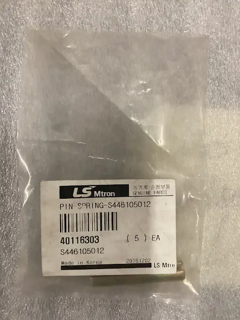 Ls Tractor Pin Spring, 40116303 1