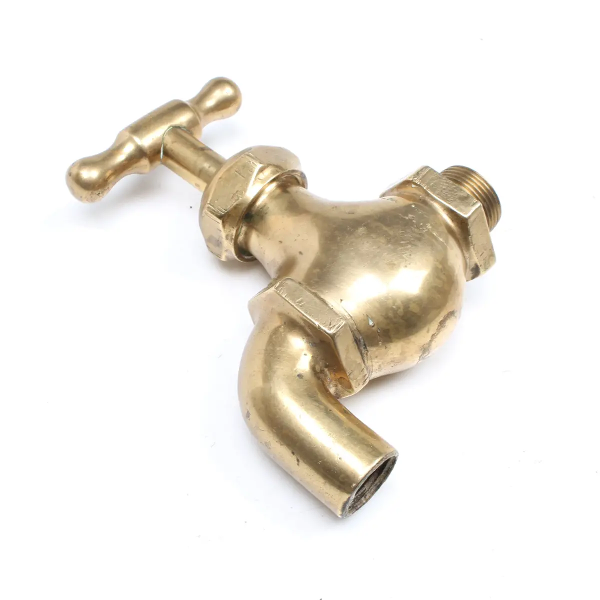 Sold - Old Brass Trott Patent Tap 1