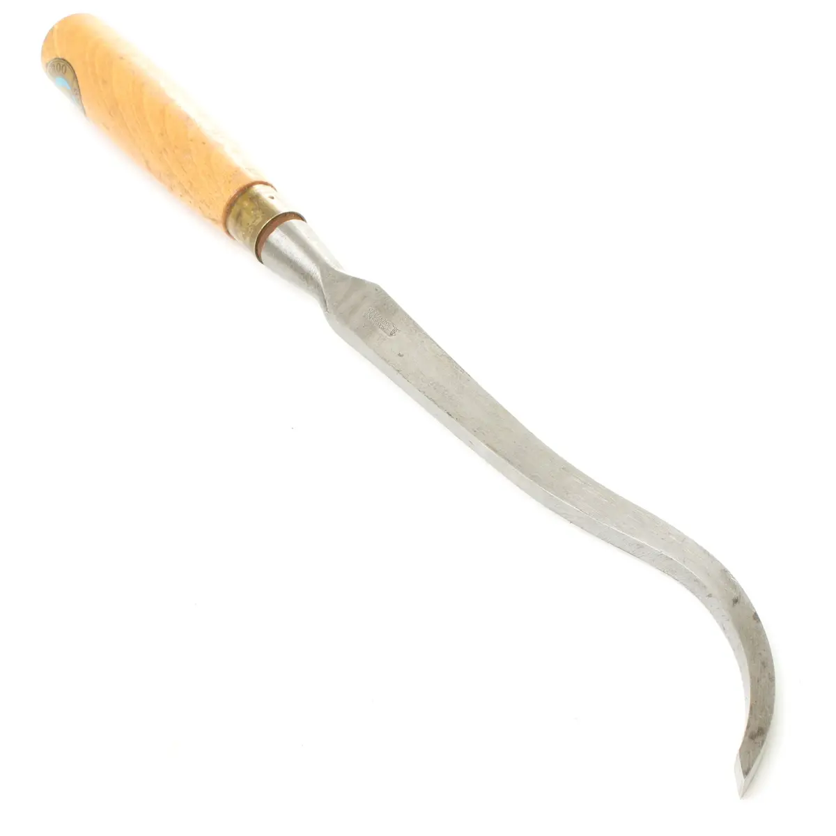 Sold - Swan Neck Mortice Chisel - 9.5Mm (Beech) 1