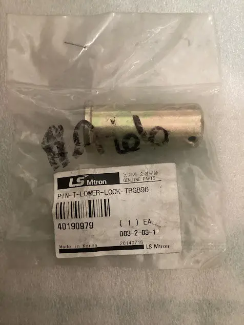 Ls Tractor Pin T Lower Lock, 40190979 1