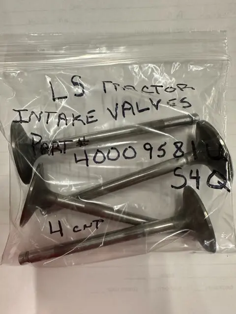 Ls Tractor Intake Valve S4q, 40009581U 1