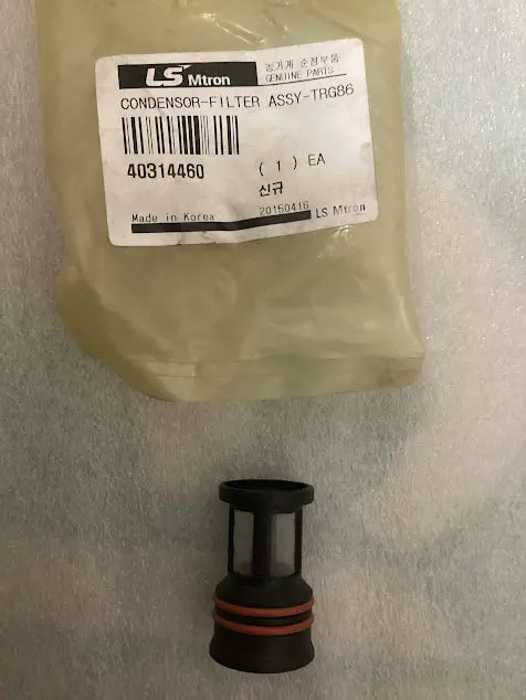 Ls Tractor Condensor Filter Assembly, 40314460 1