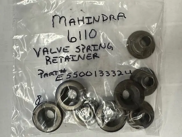 Mahindra Tractor Valve Spring Retainer, Used, E550013332u 1