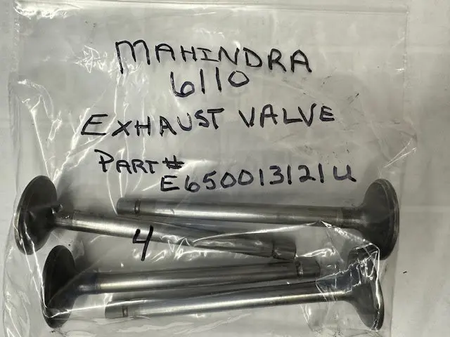 Mahindra Exhaust Valve, Used, E650013121u 1