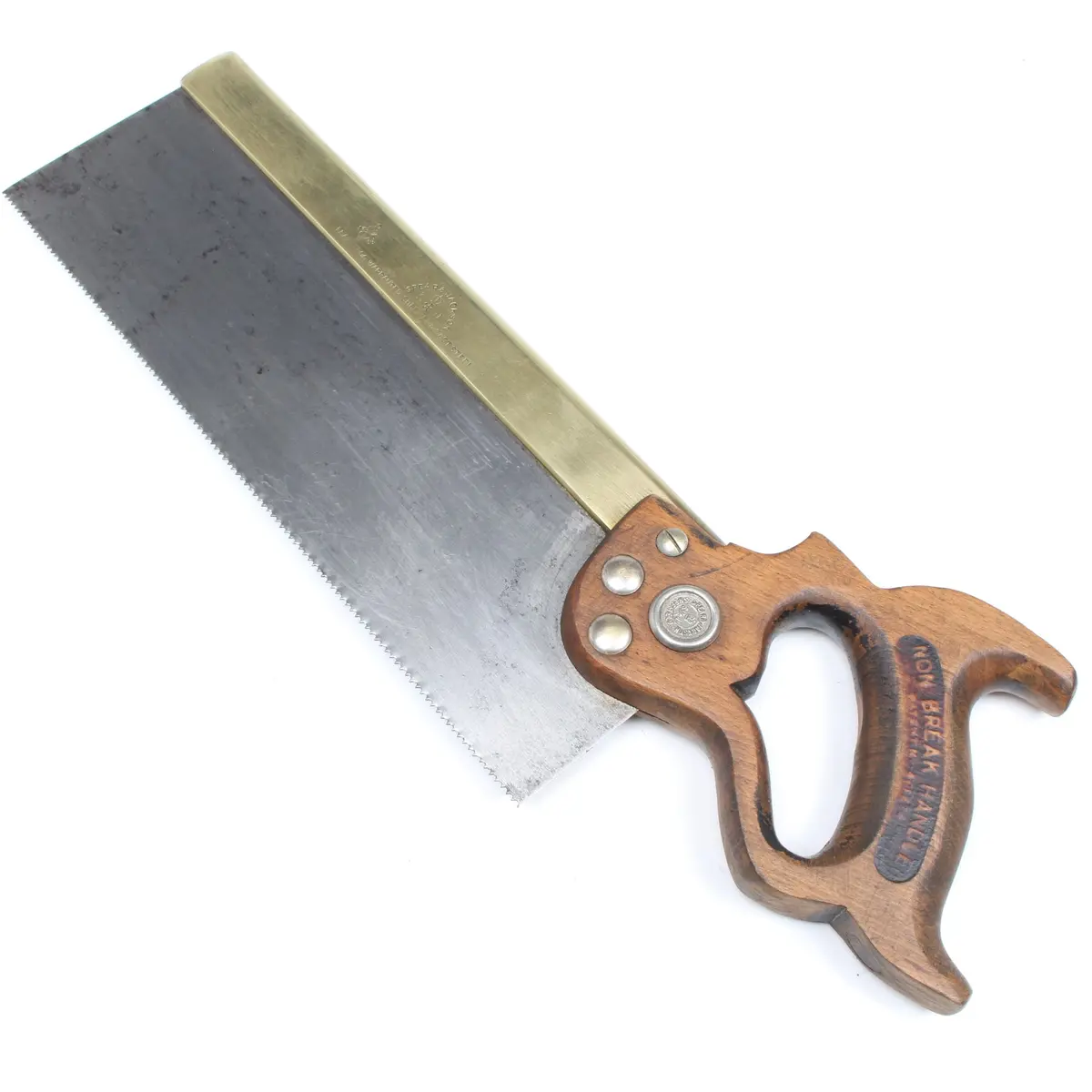 Old Spear & Jackson "Leap-Frog" Tenon Saw No. 52 - 11Tpi - 12" (Beech) 1
