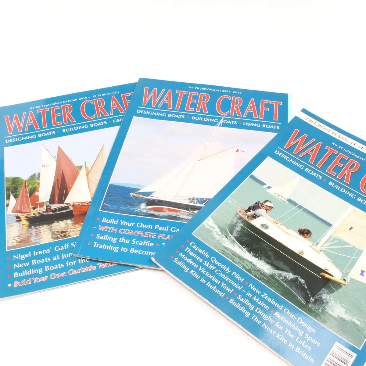 3X Water Craft Magazines 1
