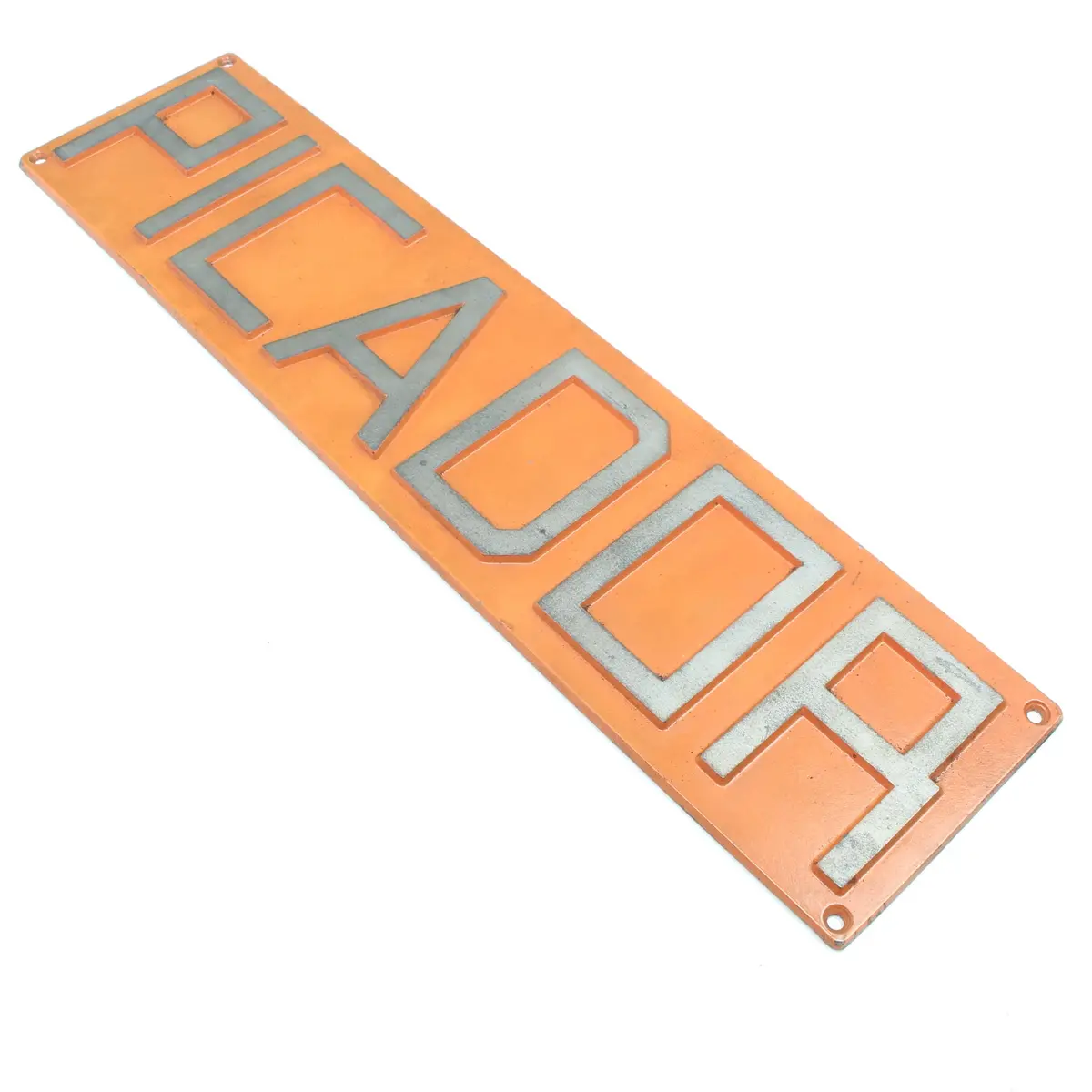 Picador Sign - 17 3/4" X 4 1/4" 1