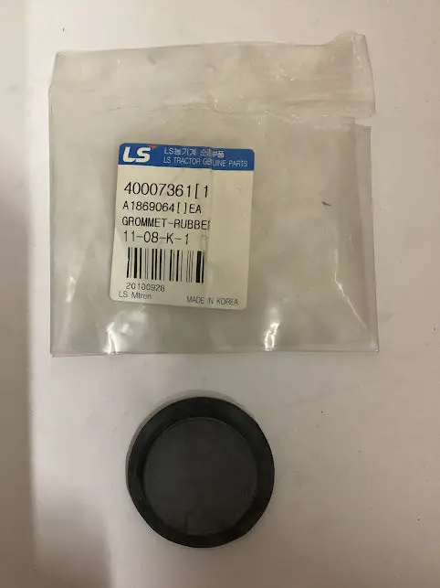 Ls Tractor Rubber Grommet, 40007361 1