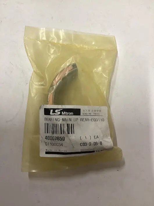 Ls Tractor Bearing Main Up Rear, 40007659 1